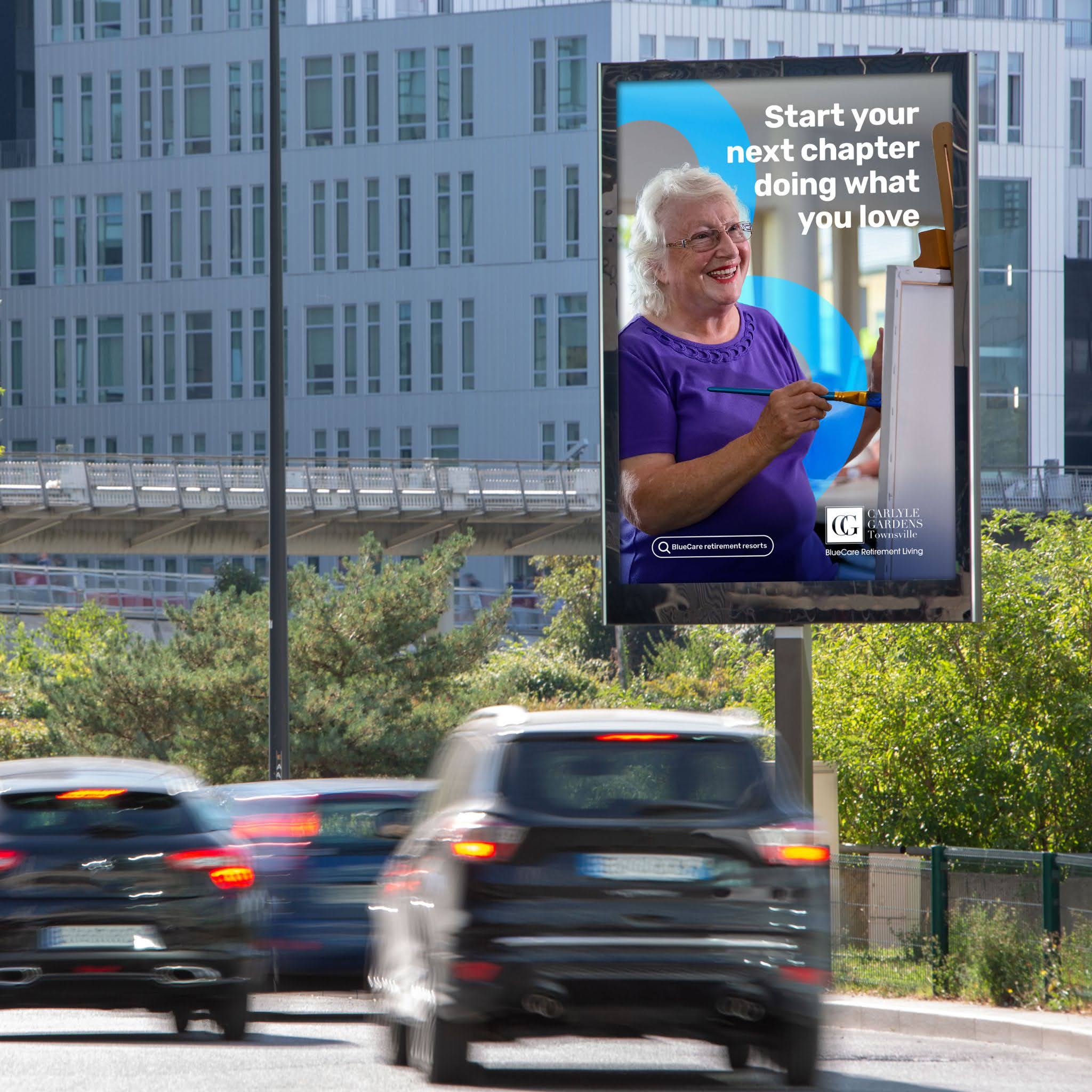 BlueCare retirement living residents authentic storytelling campaign by Colony Placemaker