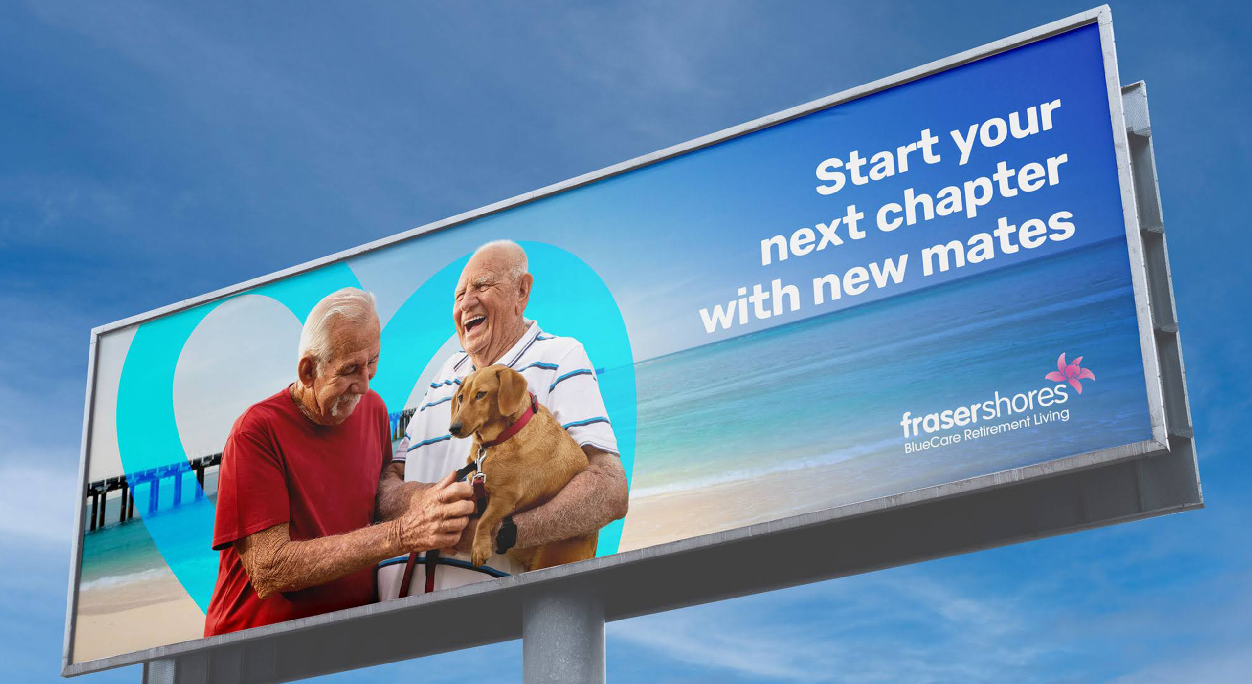 BlueCare retirement village residents lifestyle campaign by Colony Placemaker